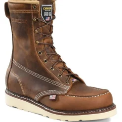 Women Carolina Men's Amp 8" Steel Toe USA Made Wedge Work Boot -- CA8512
