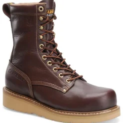Women Carolina Men's Amp Hi 8" Broad Toe Wedge Work Boot - - CA8049
