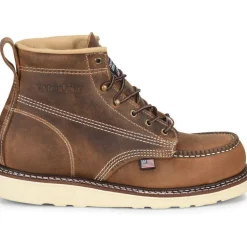 Women Carolina Men's AMP USA Made 6" Stl Toe Wedge Work Boot - CA7811