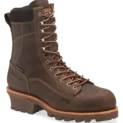 Women Carolina Men's Birch 8" Comp Toe WP INS Logger Work Boot CA7521
