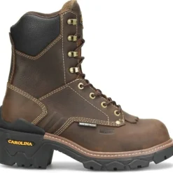 Women Carolina Men's Cardinal 8" Comp Toe WP Slip Resist Work Boot -- CA7837