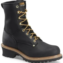 Women Carolina Men's Elm 8" Unlined Logger Slip Resist Work Boot -- CA825