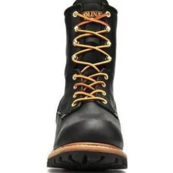 Women Carolina Men's Elm 8” Stl Toe WP INS Logger Work Boot - - CA5823