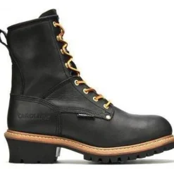 Women Carolina Men's Elm 8” Stl Toe WP INS Logger Work Boot - - CA5823