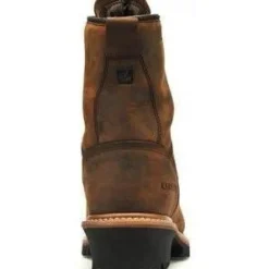 Women Carolina Men's Elm 8” Stl Toe WP INS Logger Work Boot - - CA5821