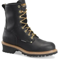 Women Carolina Men's Elm 8" Waterproof Logger Work Boot - - CA8823