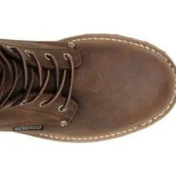 Women Carolina Men's Elm 8” Waterproof Logger Work Boot - - CA8821