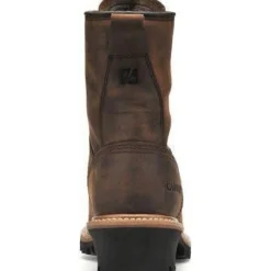 Women Carolina Men's Elm 8” Waterproof Logger Work Boot - - CA8821
