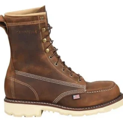 Carolina Men's Ferric 8" Soft Toe USA Made Moc Toe Work Boot - - CA7016