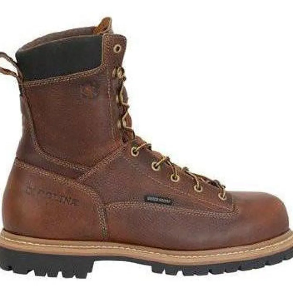 Carolina Men's Grind 8" WP Comp Toe Work Boot - - CA5529