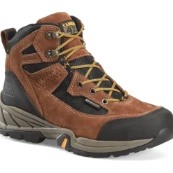 Women Carolina Men's Limestone 6" Steel Toe WP Hiker Work Shoe Brown- CA5546