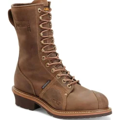 Carolina Men's Linesman 10" Soft Toe WP Slip Resist Work Boot -- CA904