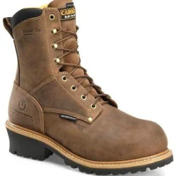 Women Carolina Men’s Poplar 8” Comp Toe WP Ins Loggger Work Boot - CA9851
