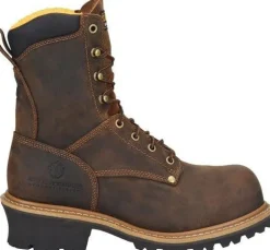 Women Carolina Men’s Poplar 8” Soft Toe WP Logger Work Boot - - CA9053