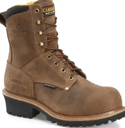 Women Carolina Men's Poplar 8" Soft Toe Waterproof Work Boot - - CA9052