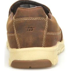 Women Carolina Men's S-117 Aluminum Toe Slip-On Work Shoe - - CA5572