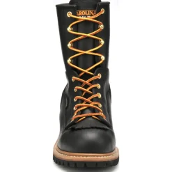 Women Carolina Men's Spruce 8" Stl Toe WP Logger Work Boot - - CA9825