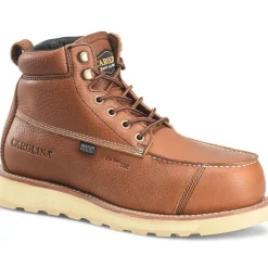 Women Carolina Men's Staple Gun 6" Carbon Comp Toe WP Work Boot -- CA7570
