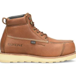 Women Carolina Men's Staple Gun 6" Carbon Comp Toe WP Work Boot -- CA7570