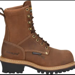 Women Carolina Women's Elm 8" Comp Toe WP Slip Resist Work Boot -- CA1435