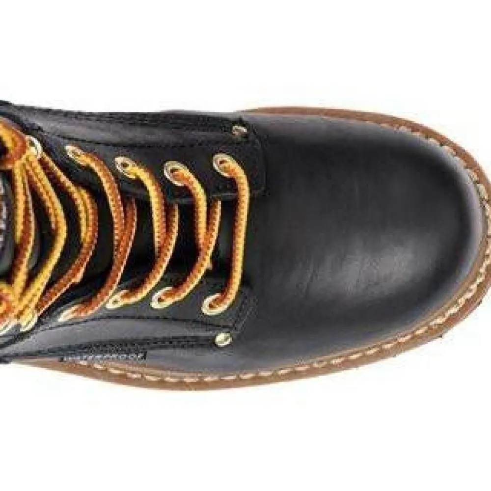 Women Carolina Women's Elm 8” WP Steel Toe Logger Work Boot - - CA1420