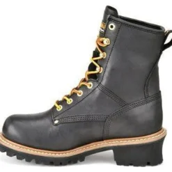 Women Carolina Women's Elm 8” WP Steel Toe Logger Work Boot - - CA1420