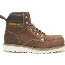 Women CAT Men's Calibrate Waterproof Steel Toe Work Boot -Khaki- P91420