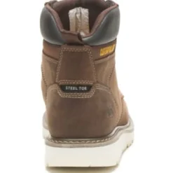 Women CAT Men's Calibrate Waterproof Steel Toe Work Boot -Khaki- P91420