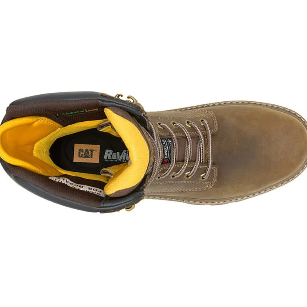 CAT Men's Colorado Equip 8" Comp Toe WP Thinsulate Work Boot - P91754