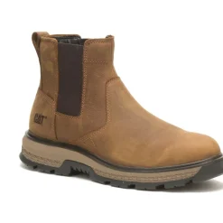 CAT Men's Exposition Soft Toe Chelsea Work Boot - Pyramid - P51060