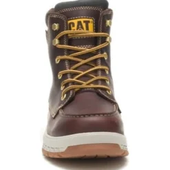 CAT Men's Impact Soft Toe WP Slip Resist Work Boot -Friar - P51076