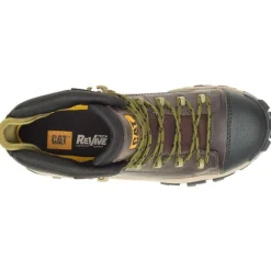 Women CAT Men's Invader Comp Toe Waterproof Hiker Work Boot -Coffee- P91541