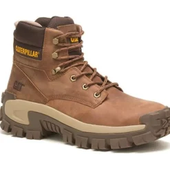 Women CAT Men's Invader Hi Steel Toe Slip Resist Work Boot -- P91596
