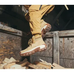 Women CAT Men's Invader Hi Steel Toe Slip Resist Work Boot -- P91596