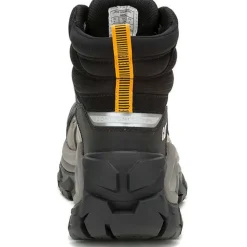 CAT Men's Invader Max Comp Toe WP Slip Resistant Work Boot -Gargoyle- P91730