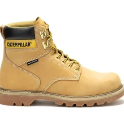 CAT Men's Second Shift Soft Toe WP Slip Resist Work Boot -- P51085