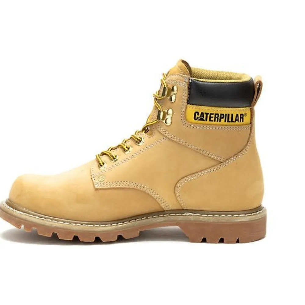 CAT Men's Second Shift Soft Toe WP Slip Resist Work Boot -- P51085