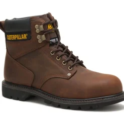 CAT Men's Second Shift Steel Toe Work Boot - Dark - P89586