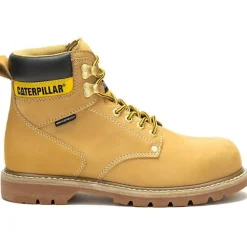 CAT Men's Second Shift Steel Toe WP Slip Resist Work Boot -- P91659