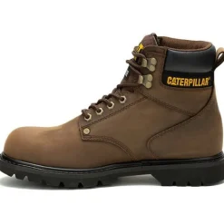 CAT Men's Second Shift Steel Toe WP Slip Resist Work Boot -- P91660