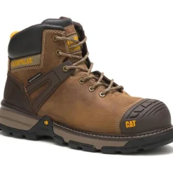 CAT Men's Superlite WP Carbon CT Work Boot - Dark Biege - P91218