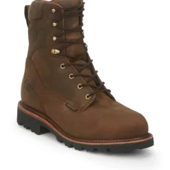 Chippewa Men's 8" Steel Toe 400G Ins WP Work Boot - - 59330