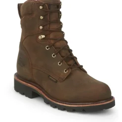 Chippewa Men's Super Dna 8" WP Lace Up Work Boot - - 59416
