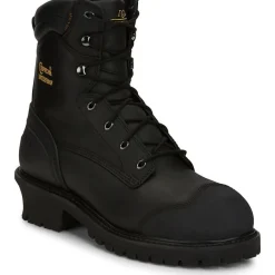 Women Chippewa Men's Aldarion 8" Comp Toe WP 400G Ins Logger Work Boot - 55058
