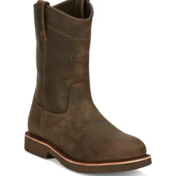 Women Chippewa Men's Classic 2.0 10" Wellington Work Boot - - NC2075