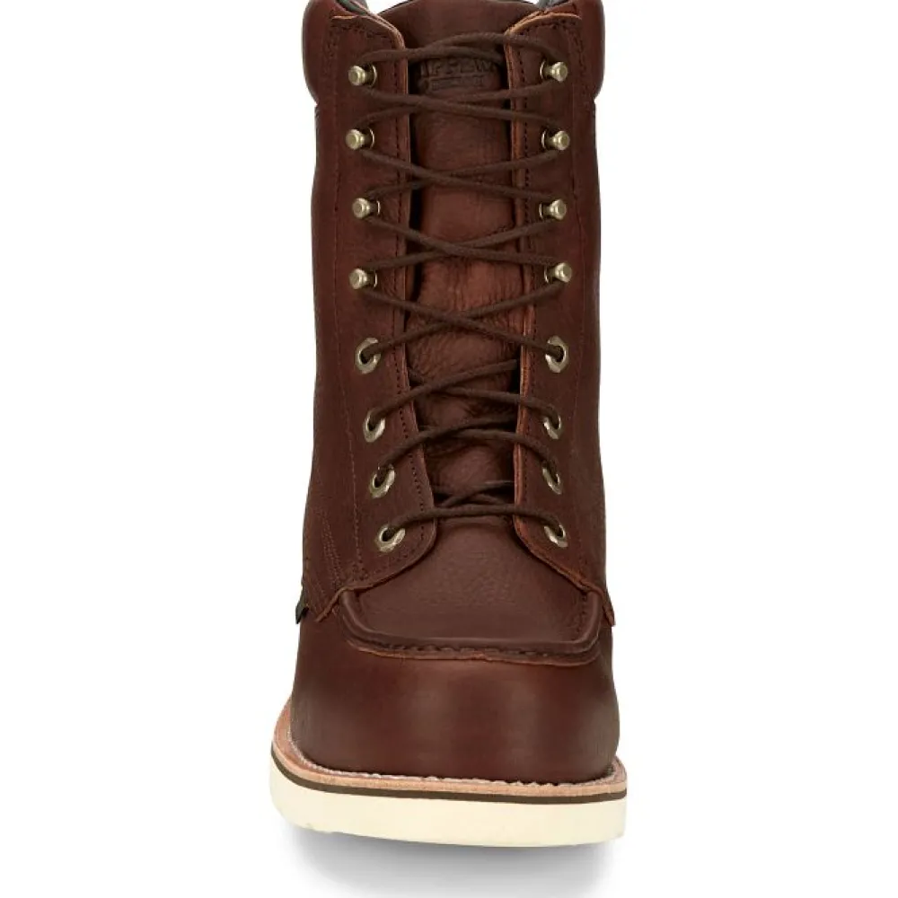 Women Chippewa Men's Edge Walker 8" Comp Toe WP Lace-Up Work Boot - 25347