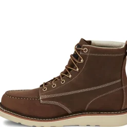 Women Chippewa Men's Edge Walker 6" Steel Toe Lace Up Work Boot -- ED5321