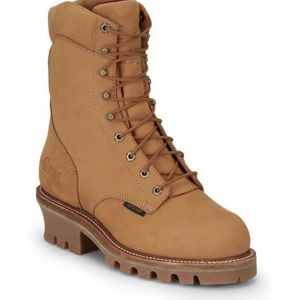 Women Chippewa Men's Super Dna 9" WP Steel Toe Work Boot -- 59417