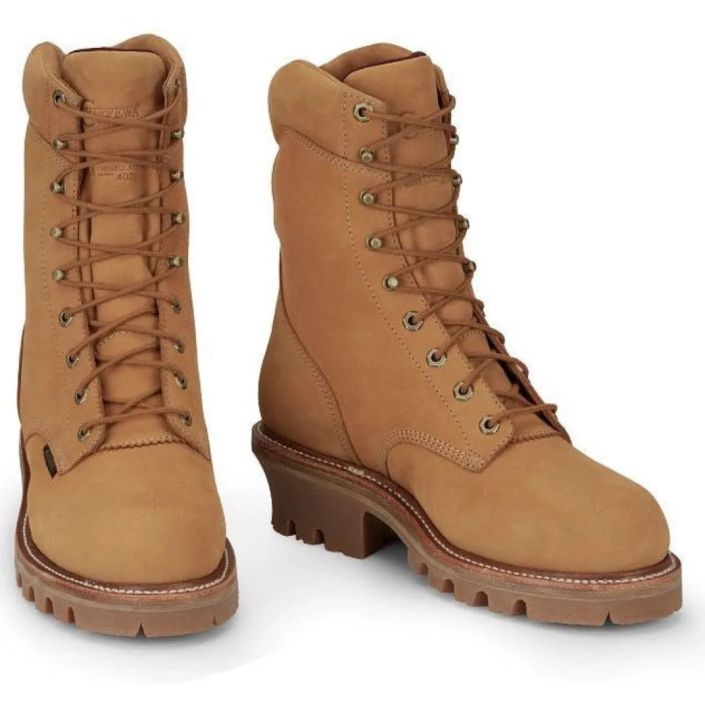 Women Chippewa Men's Super Dna 9" WP Steel Toe Work Boot -- 59417