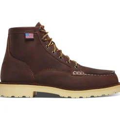 Danner Men's Bull Run 6" Moc Toe Work Boot -- 15590